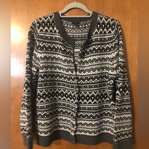 Talbots Fair Isle Sweater Size L